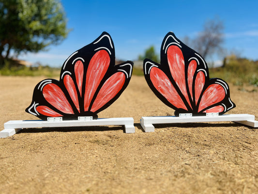 CUSTOM MADE butterfly half wing pair